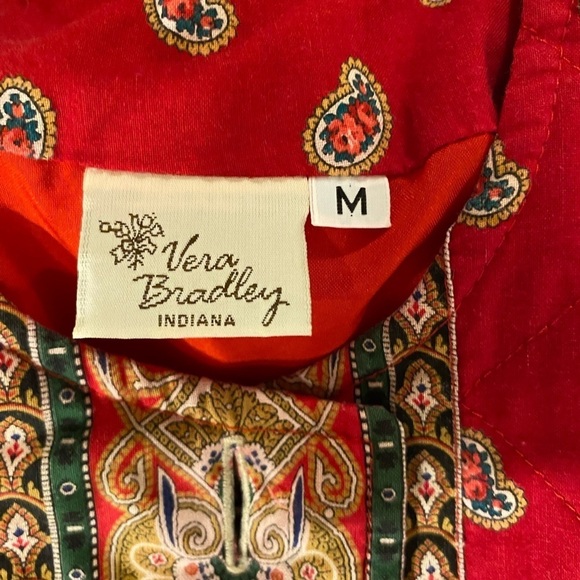 Vintage Vera Bradley Jacket size Medium (FS) - Picture 11 of 13